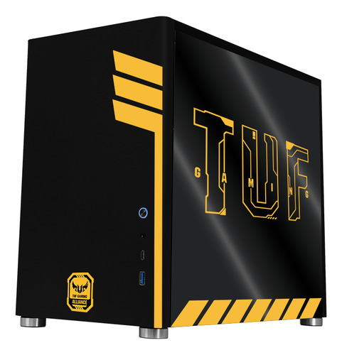 Xtreme Pc Gaming Asus Tuf Geforce Rtx 4060 Amd Ryzen 5 5500 16gb Ssd 1tb Monitor Curvo 23.8 165hz Teclado Mouse Wifi Black