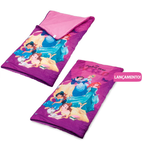 Saco De Dormir Infantil Princesas Disney Meninas Zippy Toys