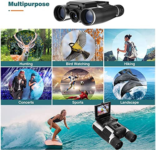 Cámara Digital/video 5mp Con Pantalla Grande Y Binocular Com