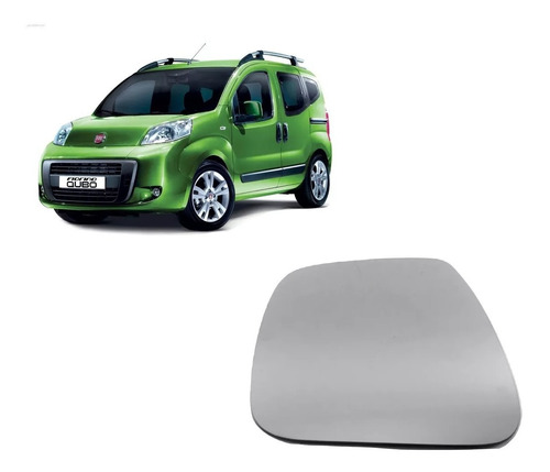 Vidrio De Espejo Plano Con Base Fiat Qubo