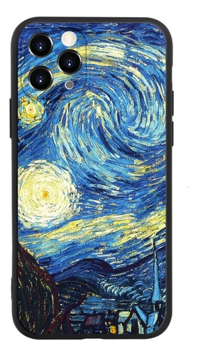 Funda Para iPhone X Xs - Van Gogh Noche Estrellada Arte