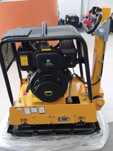 Vibrocompactadora Europower Rana 9 Hp 120 Kg Motor A Gasoil