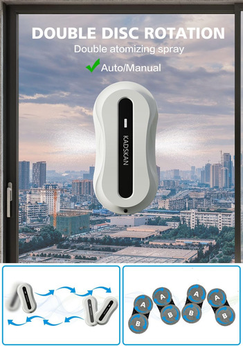 Kadskan Window Cleaning Robot, Automatic Window Cleaner R...