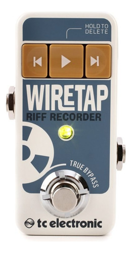 Pedal Tc Eletronics Wiretap Riff Recorder Looper | Garantia