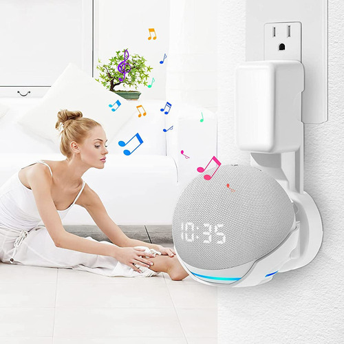Soporte De Pared Alexa Echo Dot Bocina 5th Generación
