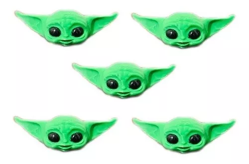 Set 2 Tapas Exprimidoras de Crema Dental Baby Yoda