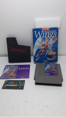 Legendary Wings Original Completa Nintendo Nes - Loja Rj &&