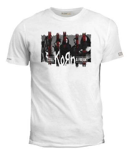 Camiseta Korn Nu Metal Rock Still A Freak Poster Ink