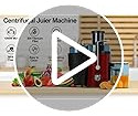 Extractor De Jugos Centrífugo Panana Con Canal De Alimentaci