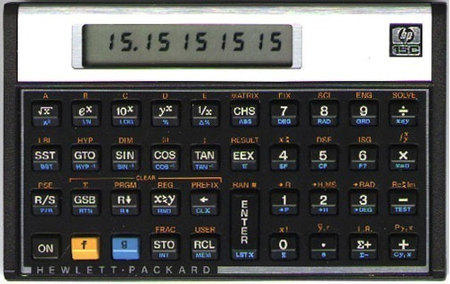 Calculadora Científica Vintage Hewlett Packard 15c