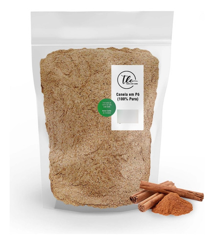 Canela Em Pó Sem Açúcar E 100% Pura 500gr Sem Misturas