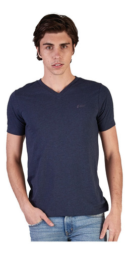 Oggi Jeans - Hombre Playera Cuello V Indigo