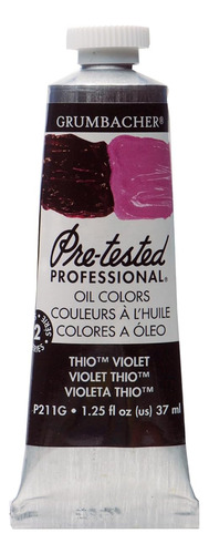 Pintura Al Oleo 37ml Violeta Quinacridona Magenta Grumbacher