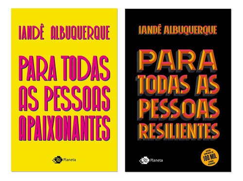 Para Todas As Pessoas Apaixonantes | Para Todas As Pessoas Resilientes: Não Aplica, De Iandê Albuquerque. Série Iandê Albuquerque, Vol. 1. Editora Outro Planeta, Capa Mole, Edição 1 Em Português, 2021