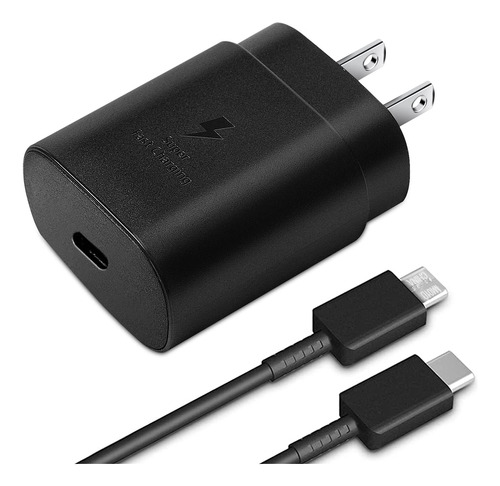 Cargador Samsung Usb C Superrapido Cable Tipo 5 Pie 25 W Pd