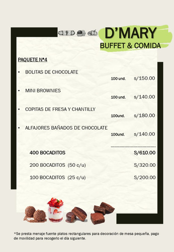 Bocaditos Promociones