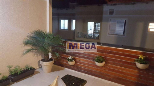 Imagem 3 de 27 de Cobertura Com 3 Dormitórios À Venda, 120 M² Por R$ 480.000 - Jardim Nova Europa - Campinas/sp - Co0099