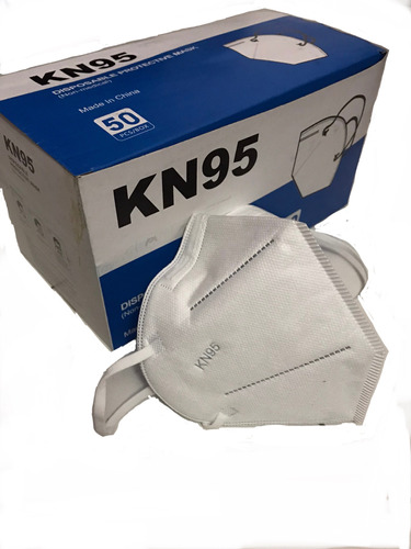 Cubrebocas Industrial Kn95 Importado Caja X 50 Unidades