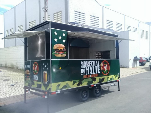 Trailer De Lanches Carrinho De Lanches Food Truck