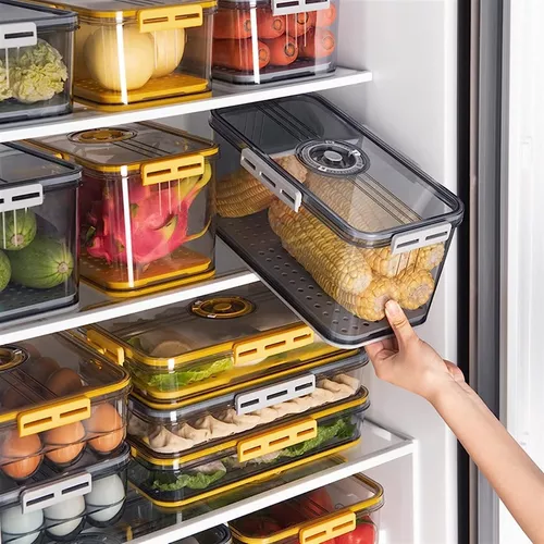 Organizador De Alimentos Para Refrigerador Heladera 30x20x6