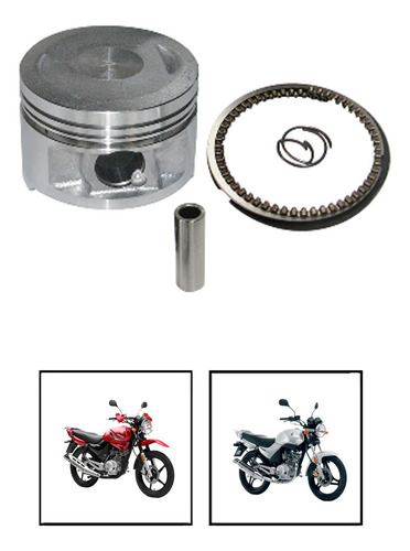 Piston Completo Std Yamaha Ybr-125 Rmb