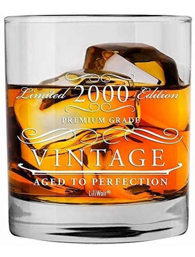 2000 21st Birthday Gifts Hombres Whisky Glass Girls | Regalo