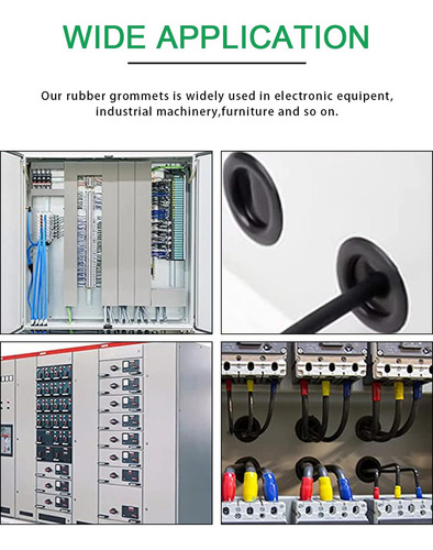 170 Juego De Juntas Para Cables Eléctricos Arandelas De Goma