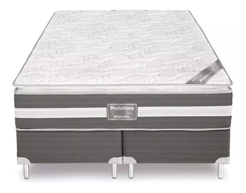 Imagem 3 de 6 de Cama Reconflex Box Protettore Tradiconal Miracoil 72x138x188