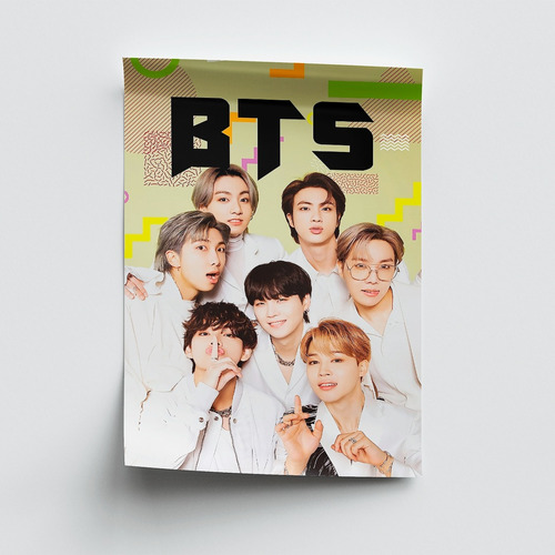 5 Posters Bts 33 X 48 Cm