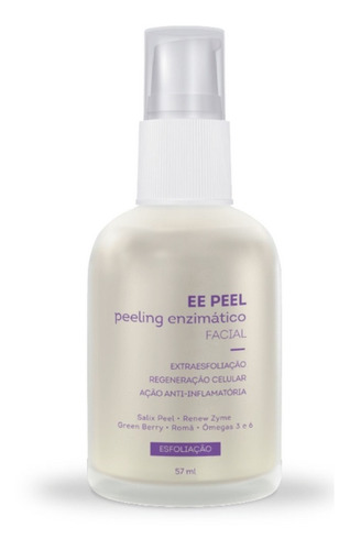Peeling Enzimático Ee Peel Dermolight - Extratos Da Terra Tipo de pele Todo tipo de pele