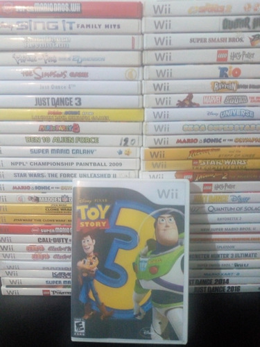 Juego Para Nintendo Wii Toy Story 3 Wiiu Wii U Mario Bros 