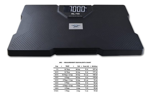 My Weigh Xl-700 - Bascula De Bano Para Hablar De Alta Capaci