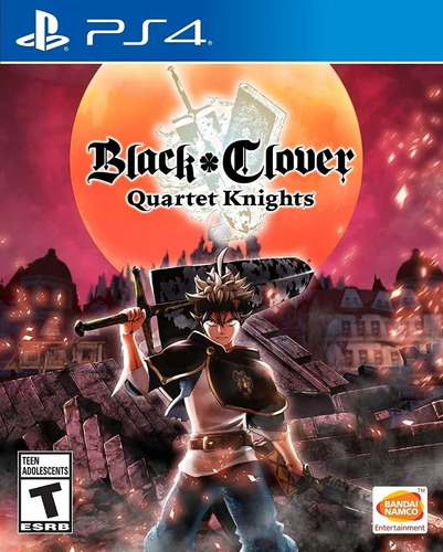 Black Clover Quarter Knights Standard Bandai Namco PS4 Fisic