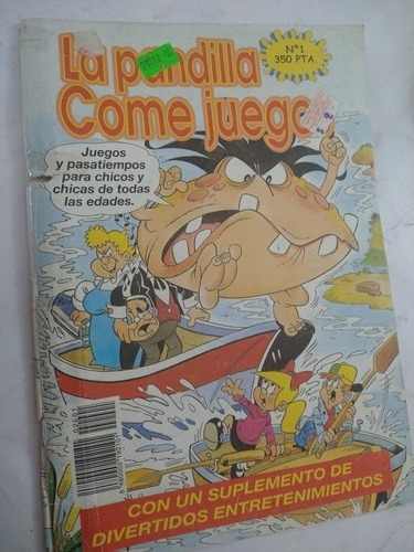 La Pandilla Comejuegos N° 1 Historietas Y Juegos ' 1999 (Usado)