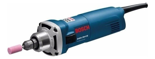 Esmeriladora recta Bosch Professional GGS 28 CE de - color azul 650 W 220 V + accesorio