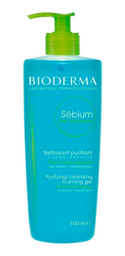 Gel Moussant De Limpeza Facial Pump Bioderma Sébium 500 Ml