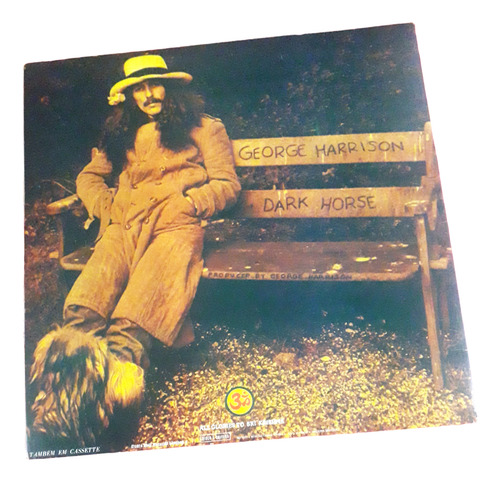 Capa + Encartes Lp George Harrison Dark Horse...1974!!! (Usado)
