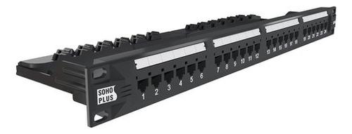 Patch Panel Furukawa 24p T568a/b Cat5e Rj45 1u