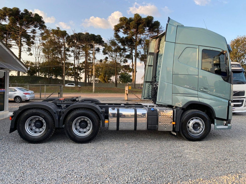 Imagem 5 de 20 de Volvo Fh 540 6x4 Ano 2021 Verde Globetrotter Traçado 6x4