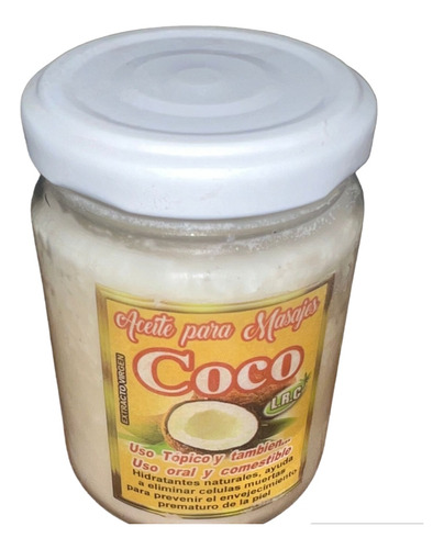 Aceite De Coco Corporal Y  Natural 