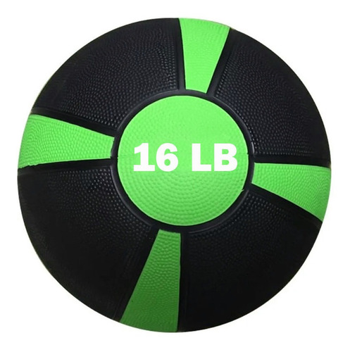 Pelota Balon Medicinal Verde Crossfit Gimnasio 16lb