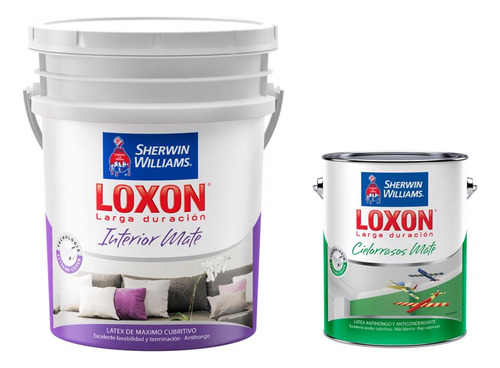 Pintura Sherwin Williams Loxon Ld Interior+loxon Cielo 24l