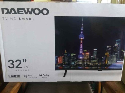 Imagen 7 de 7 de Tv Televisor Led Hd Smart Tv Daewoo 32 Pulgadas Android Wifi
