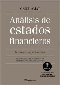 Libro Análisis De Estados Financieros De Oriol Amat I Salas