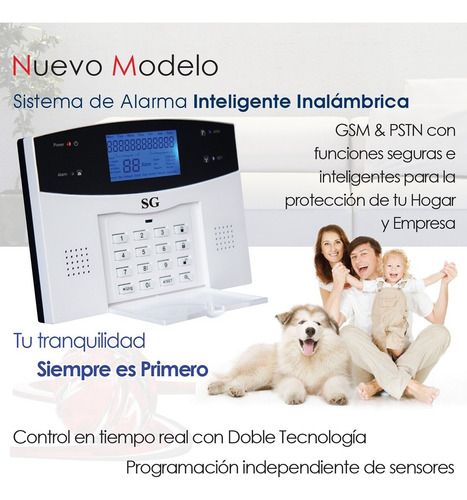 Imagen 6 de 10 de Alarma Dual Kit Gsm Telefono Inalambrica Alerta App Control Celular Seguridad Sensores Sistema Vecinal Casa Negocio