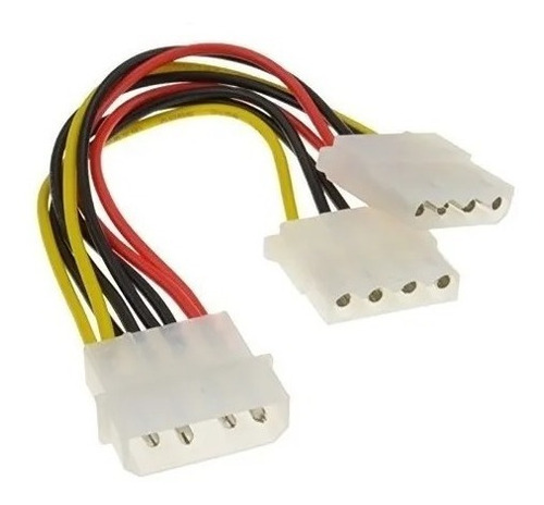 Cable Power Molex 4pin A 2xmolex 4pin