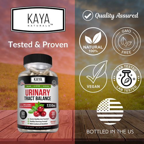 Kaya Naturals - D-mannose - Trato Urinário Ut Limpeza E Saúd