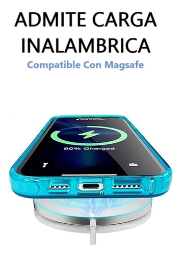 Carcasa Neon Con Lentes Para iPhone 14 14 Pro 14 Pro Max