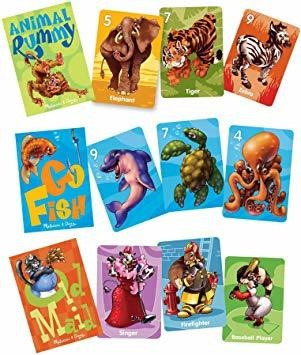 Melissa & Doug Classic Card Games Set - Vieja Criada, Go Fis