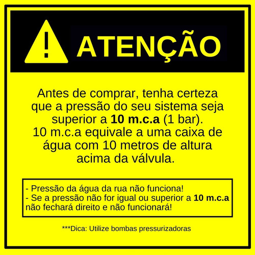 Valvula Solenoide De 2 Polegadas Registro Eletrico Agua Baccara cor Preto